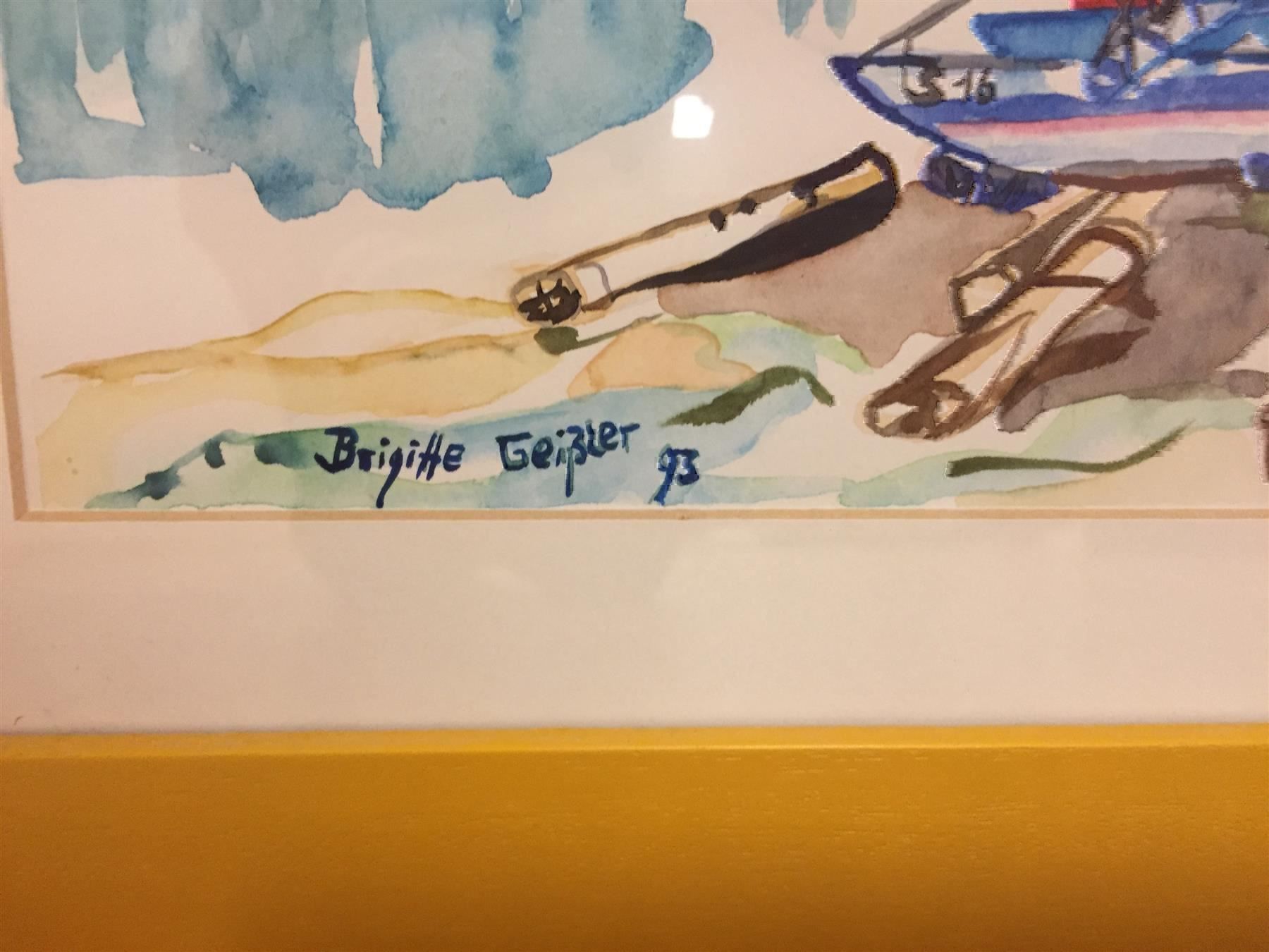 Dipinti: Aquarellbild aus Nachlass – Usato da Cormagens venduto da grizli13 3