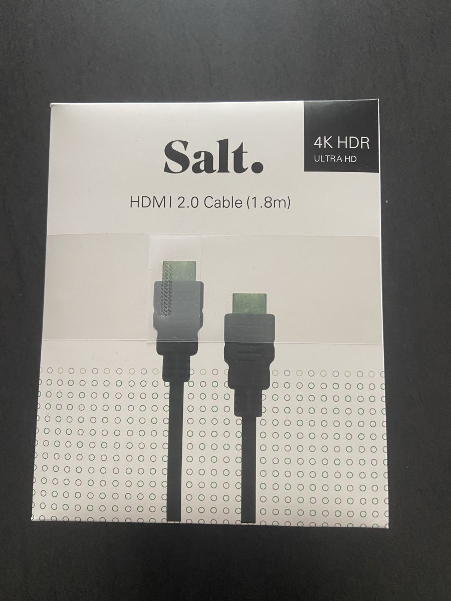 Apple Multimediaplayer & Streamer: Apple TV 4K mit Salt HDMI 2.0 Kabel  – Neu und originalverpackt aus Dielsdorf von lor_j5qt 2