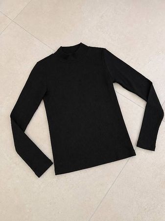 Ripp-Longsleeve Gr. XS UNIQLO Green