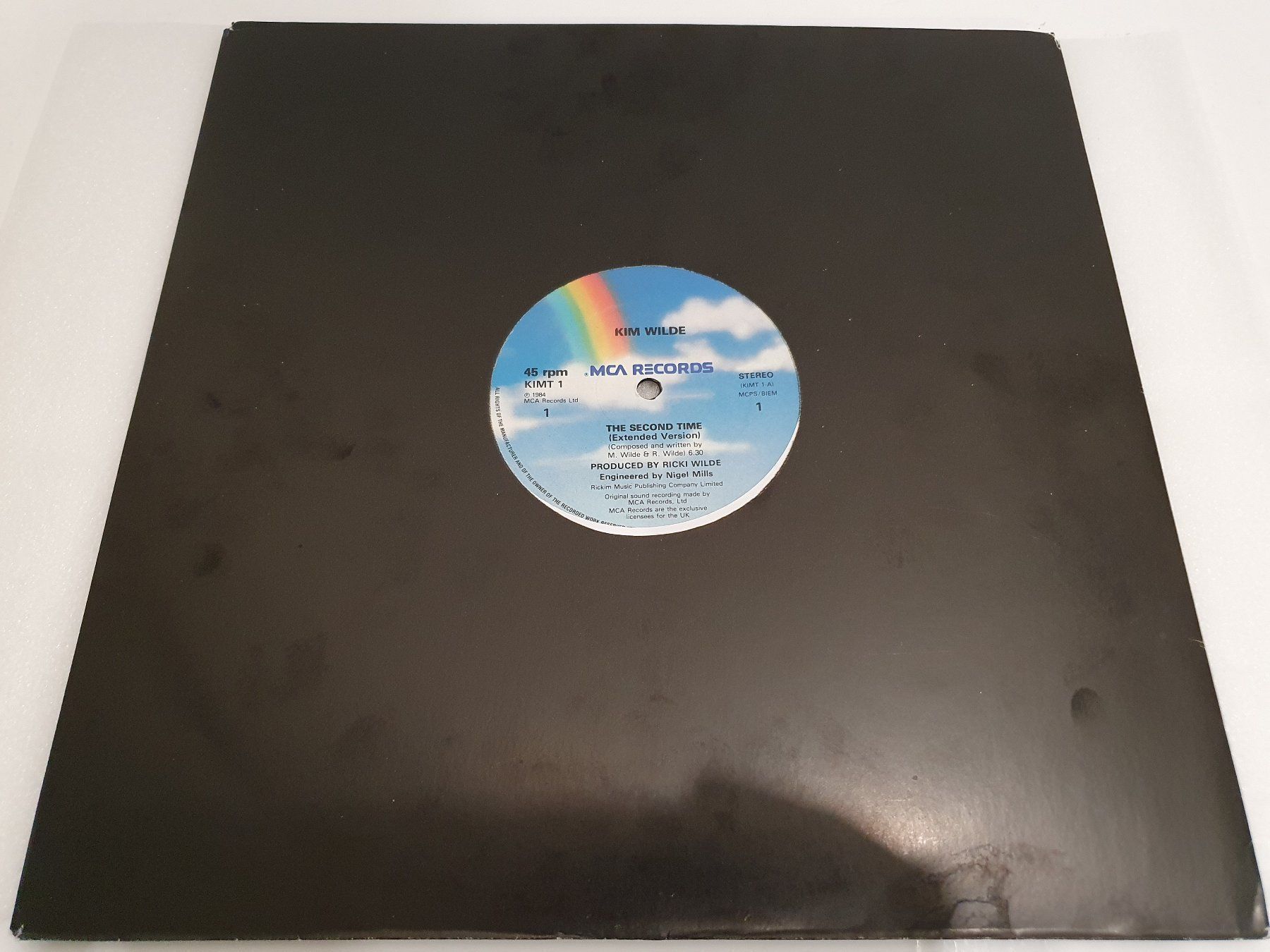 Dischi in vinile: Kim Wilde - The Second Time (Single, Synth-pop) – Usato da Uster venduto da Vinyl-Leidenschaft