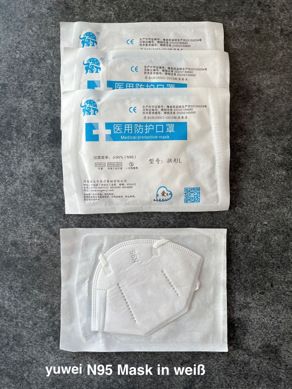 Maschere: 3D N95 Maske - 54 Stück – Nuovo e nell'imballaggio originale da Kilchberg ZH venduto da Simlife 9