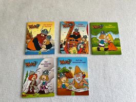 5x Wickie Bücher - Klassische Kindergeschichten