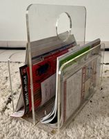 Vintage Design Plexiglas Zeitungsständer - Zeitlos & Elegant