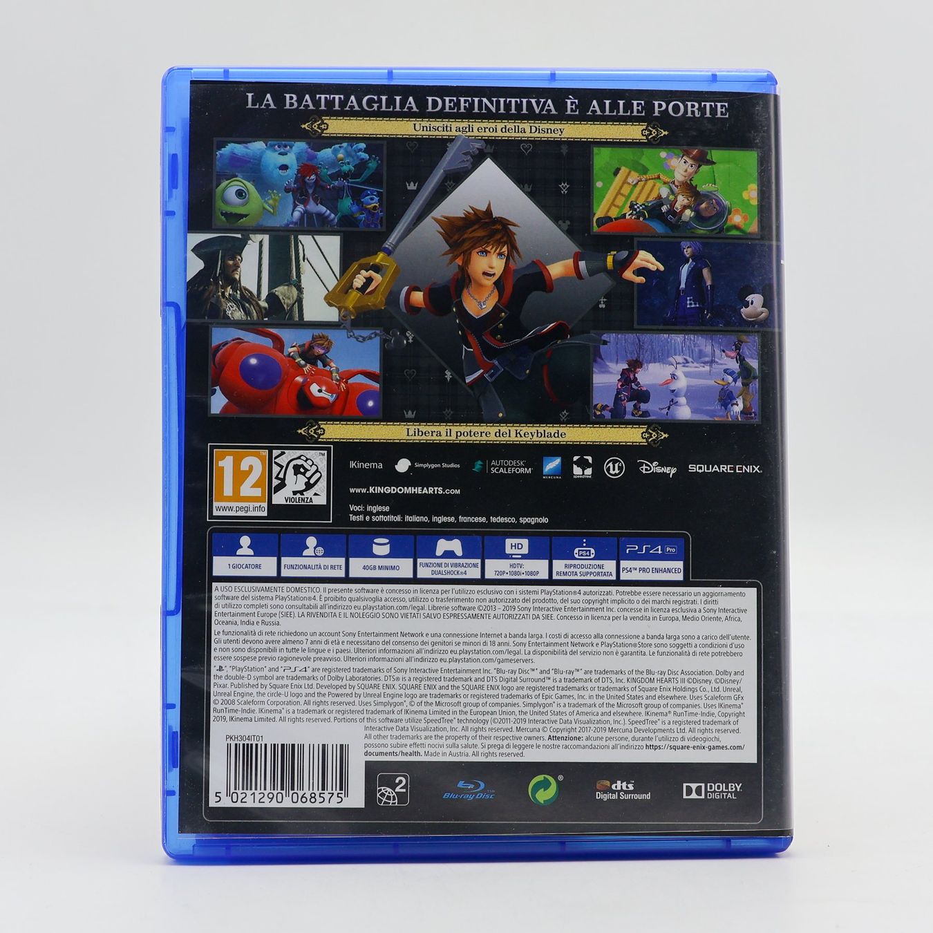 Giochi: Kingdom Hearts III  - PS4 – Usato da Paudex venduto da dindeboy 2