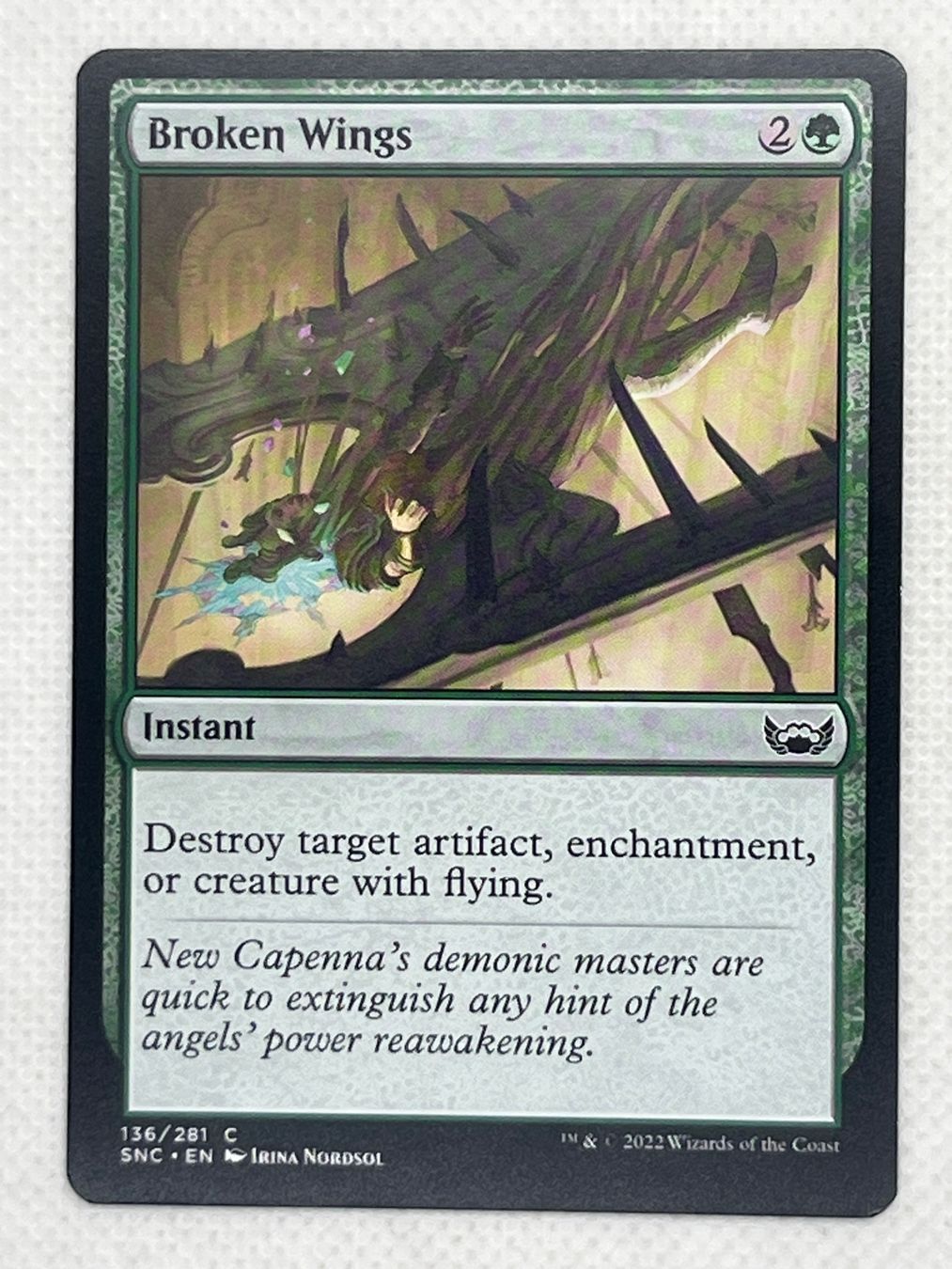 Magic The Gathering Carte collezionabili: Magic The Gathering - Broken Wings - MTG - Einzelkarte – Usato da Hinterkappelen venduto da Kim1992