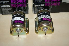 2 x Mabuchi RS-540 E Motor Elektromotoren