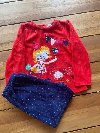 Neuwertig, Winter-Pyjama, DPam, Grösse 3-4 Jahre