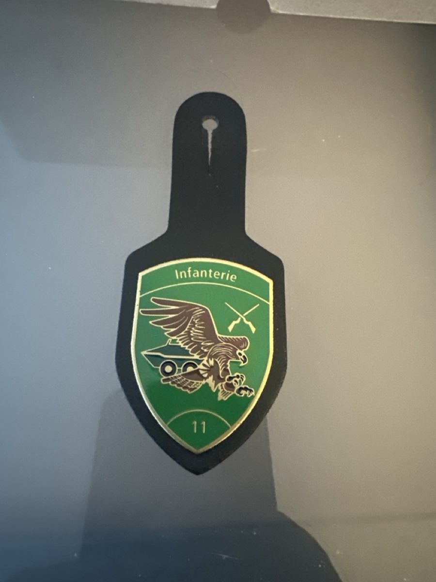 Schweizer Armee Placchette & Badge: 2 - Infanterie 11 – Usato da Morbio Inferiore venduto da Ecod 1