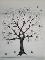 Bild schwarz-weiss 40x50cm