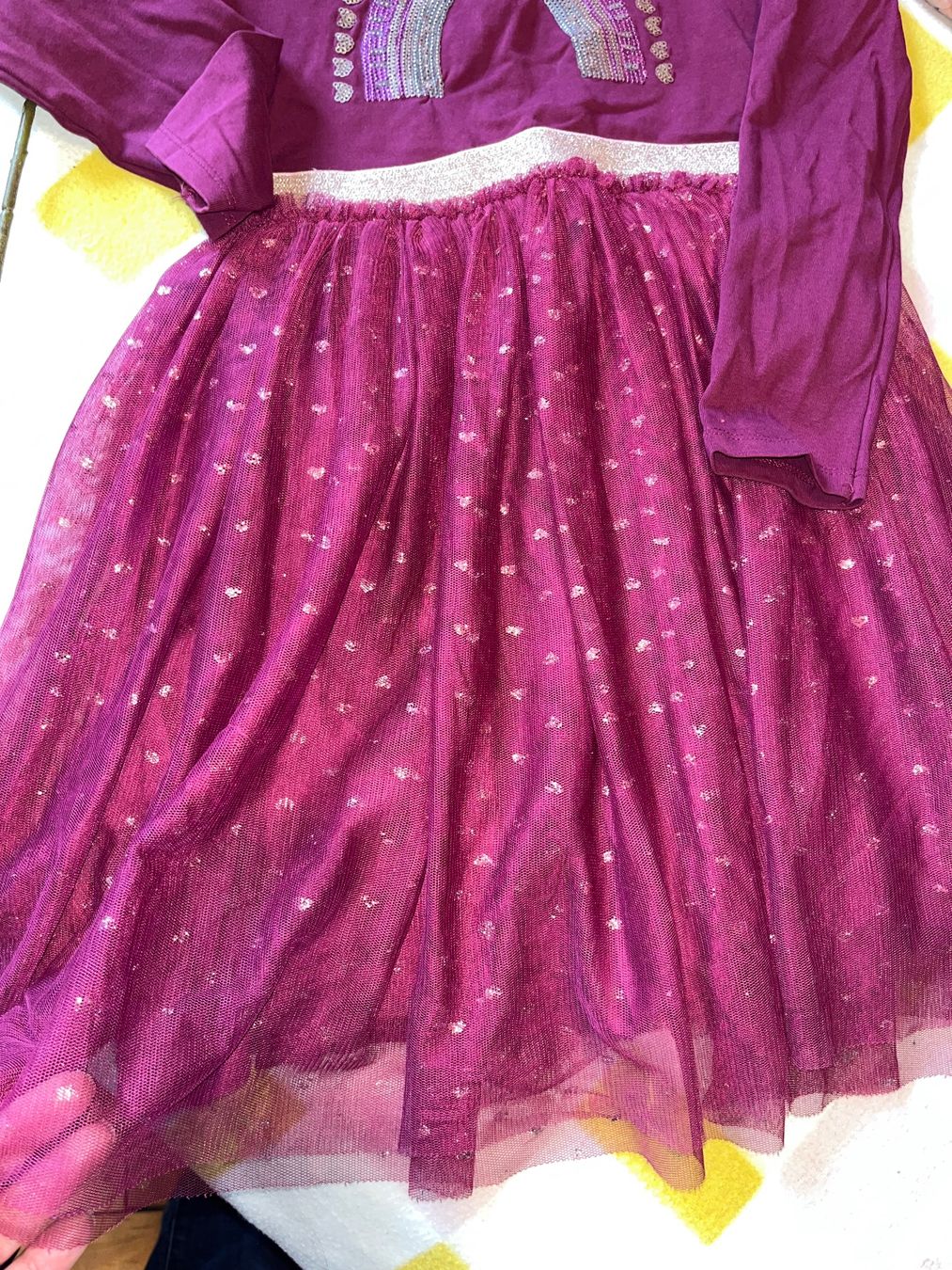 Kleider & Röcke: Stunning plum dress size 128 – Neu (gemäss Beschreibung) aus Genève von dmt_y25y 3