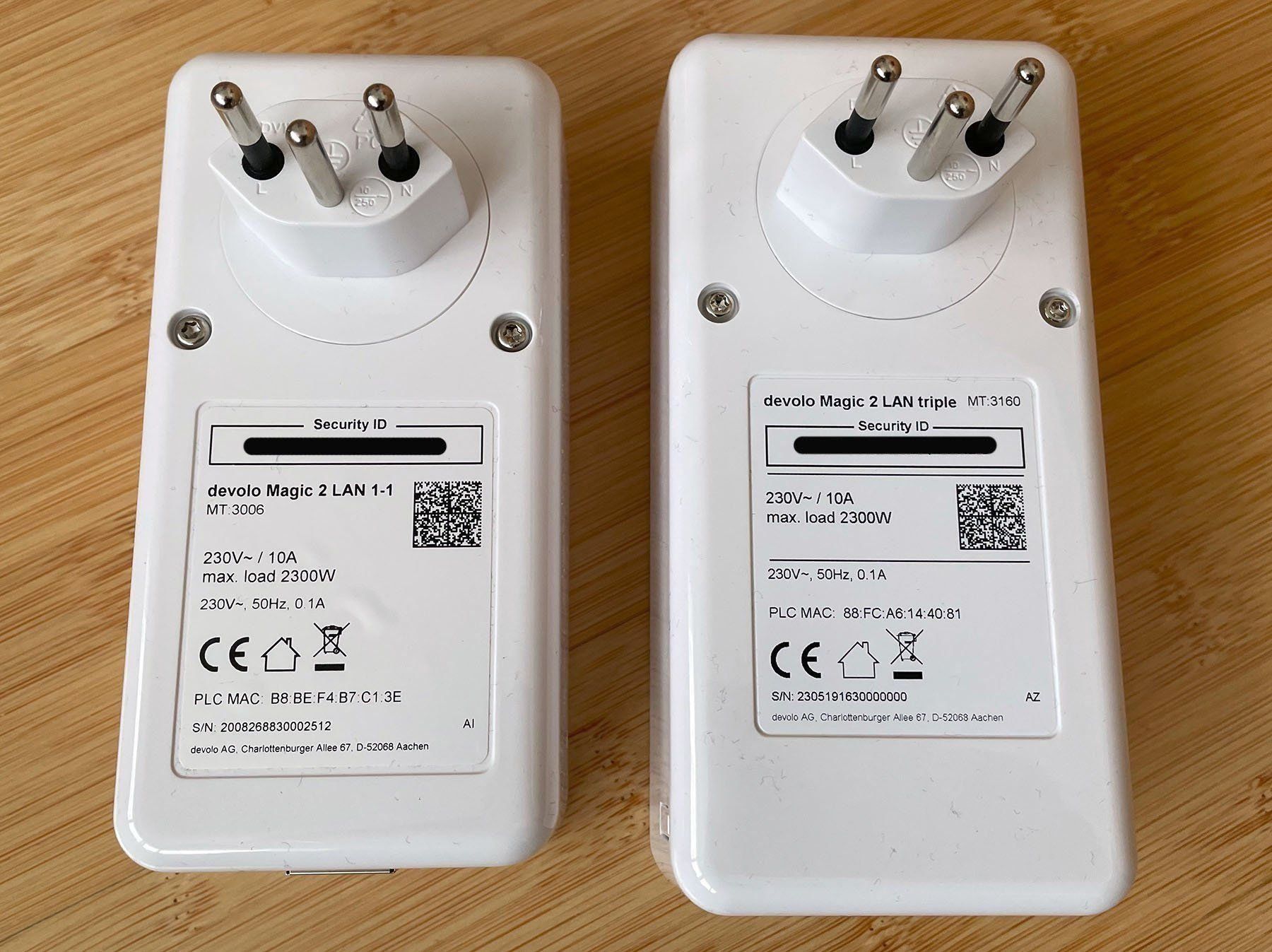 Devolo Laufwerke & Adapter: Powerline Adapter Devolo Magic 2 LAN triple Starter Kit – Gebraucht aus Horn von kratos2222 2