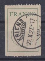 Francozettel Nr. 2 - Kat. 250.--
