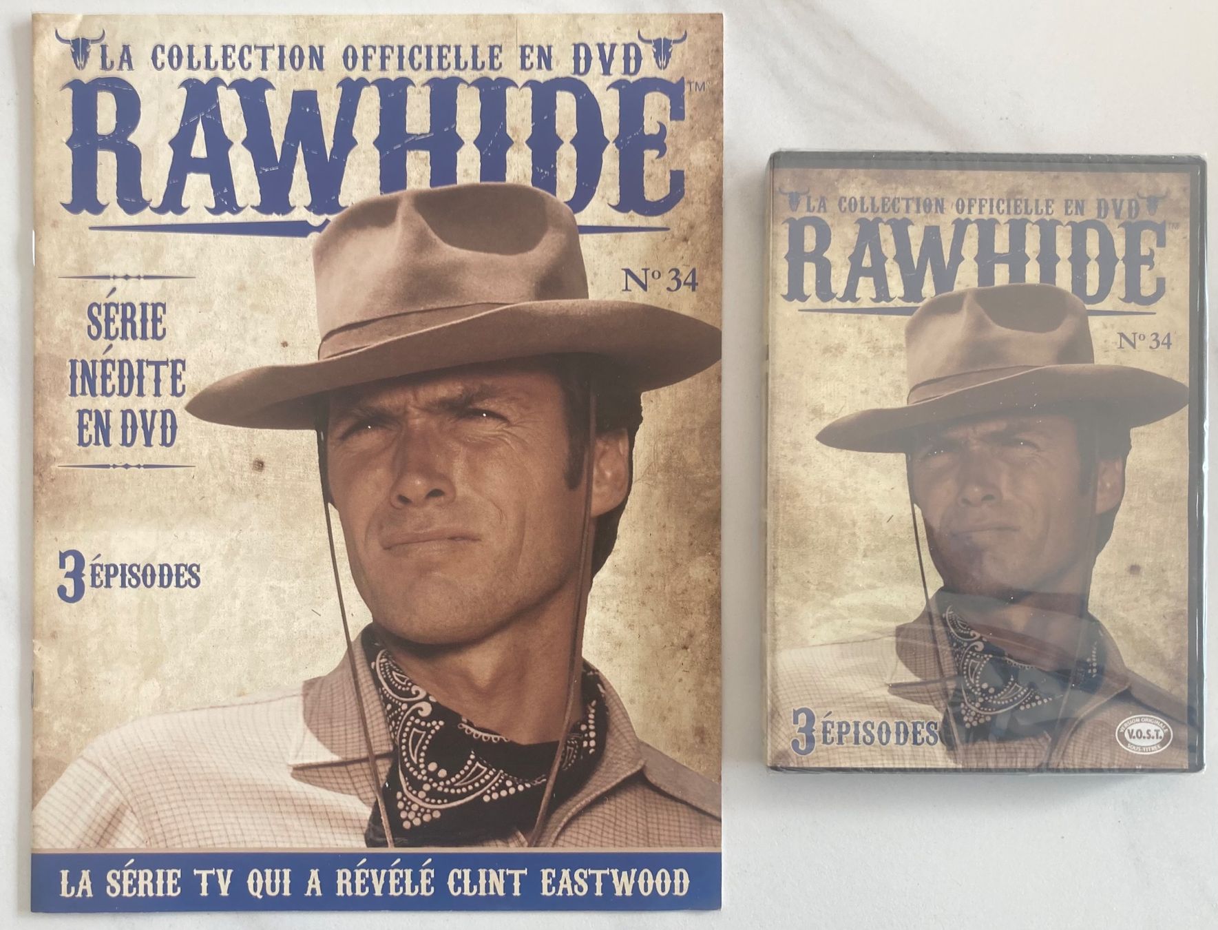 Tutti i DVDs: CLINT EASTWOOD - RAWHIDE N°34 – Usato da Poliez-Pittet venduto da Newtown-Records
