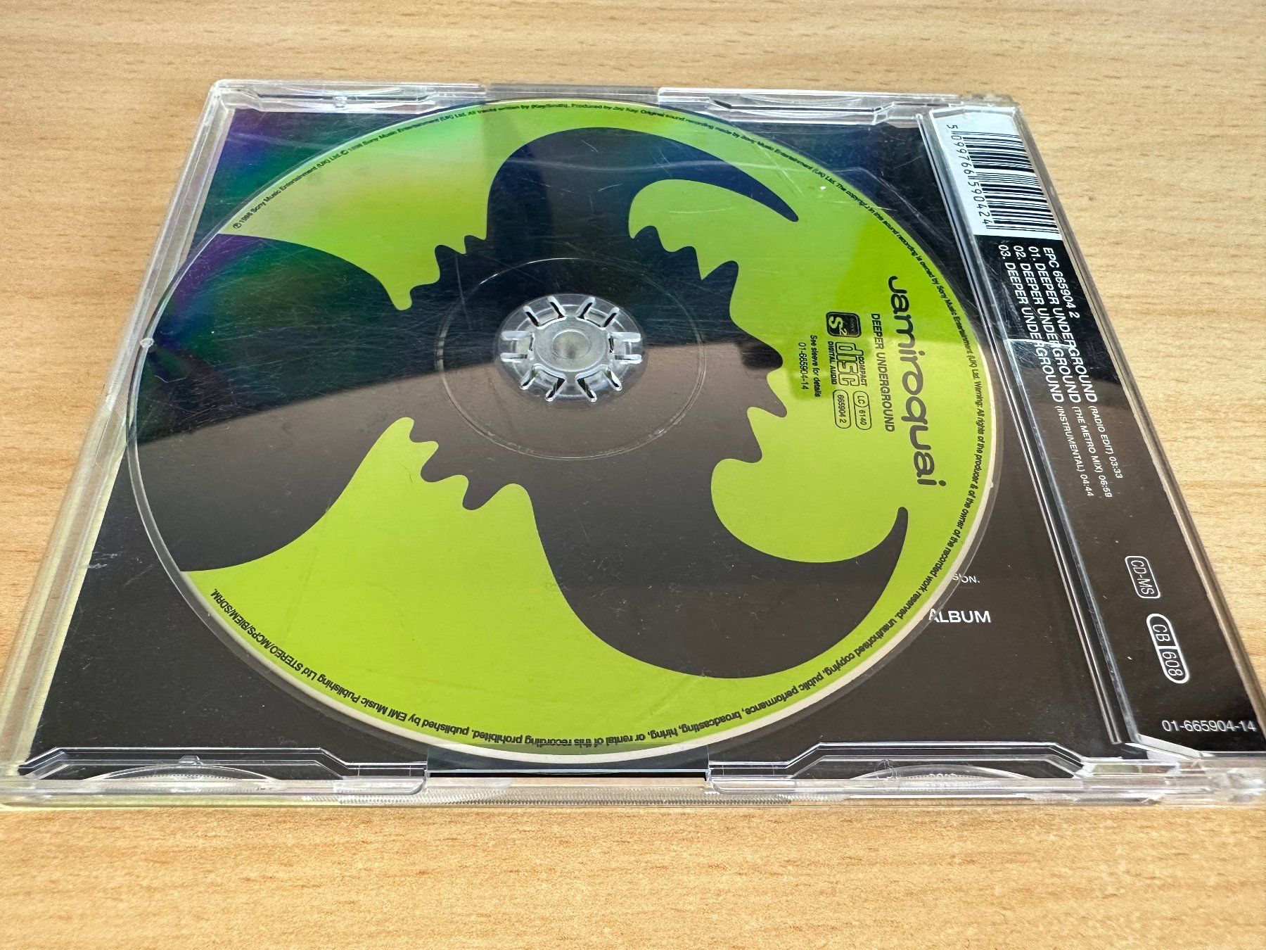 CD: Jamiroquai – Deeper Underground - Maxi CD – Usato da Rikon im Tösstal venduto da Alpenmutz 1