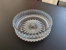 Schöne Glasschüssel, Salatschüssel, ca.22cm