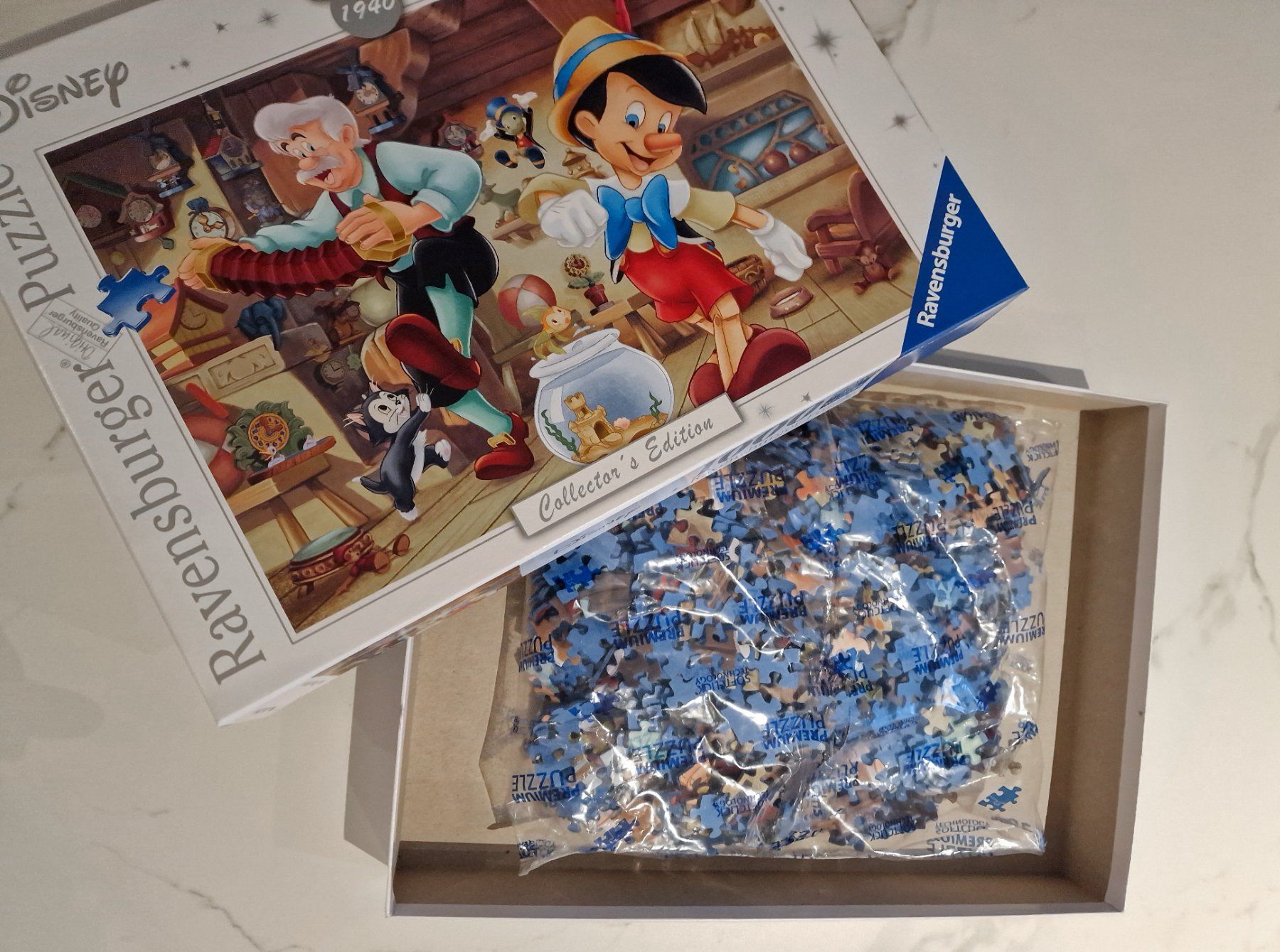 Ravensburger Puzzle: Ravensburger Puzzle Disney Pinocchio 1000 Teile – Nuovo (secondo la descrizione) da Neuhausen am Rheinfall venduto da geekgadget 3