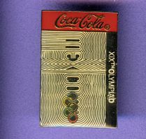 Cola  Sommer-Olympiade  MEXICO 1968