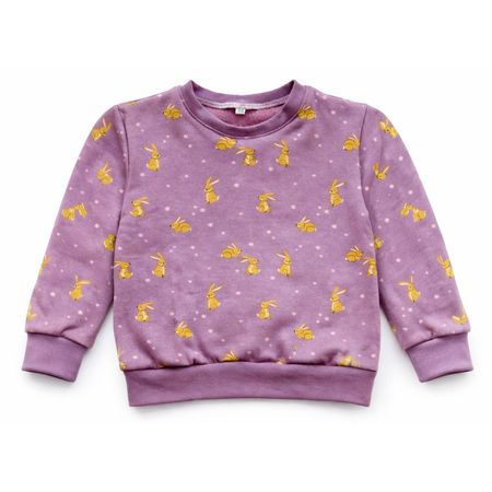 Violet Sweatshirt/Pullover mit Hasen Gr.98/104 - NEU