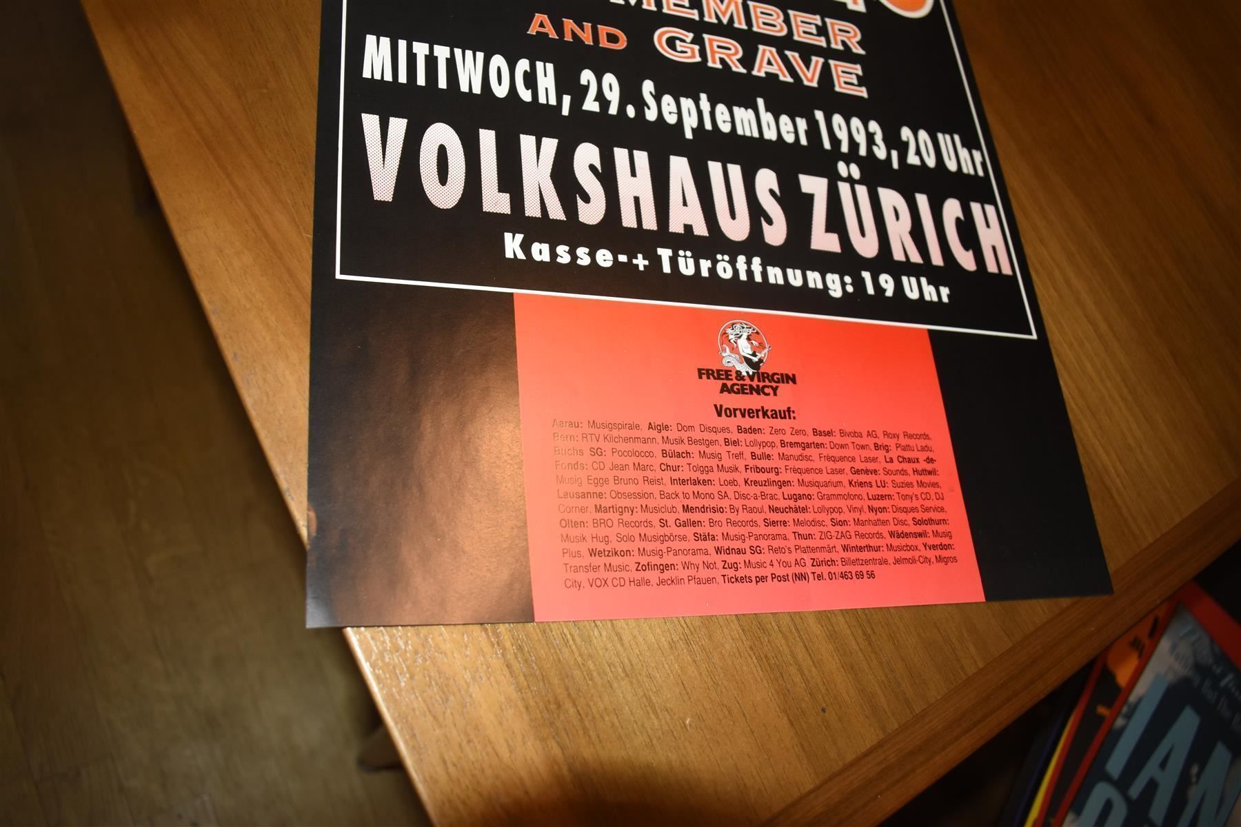 Dischi in vinile: MORBID ANGELS dismember Plakat 1993 – Usato da Pfaffhausen venduto da mono_rec 5