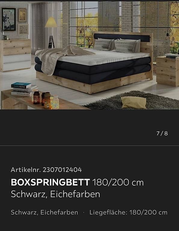 Letti: BOXSPRINGBETT – Usato da Schachen LU venduto da arc_7f8q