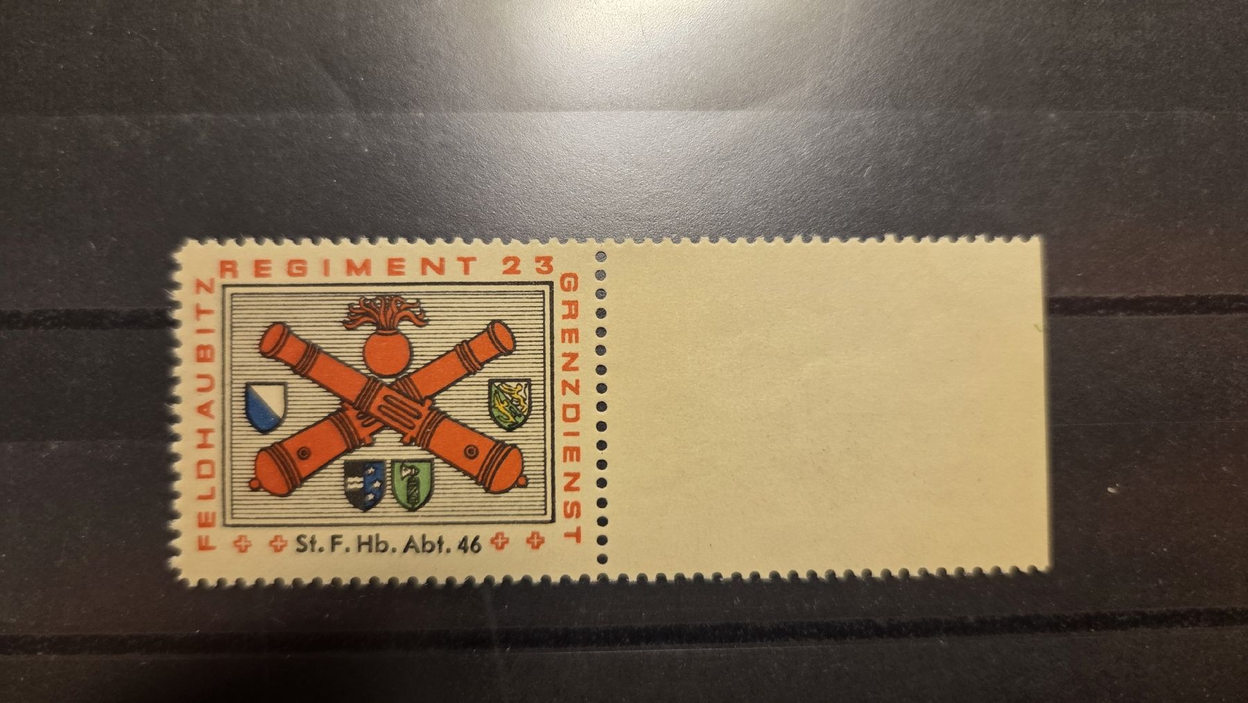 Tous les timbres: St.F.Hb.Abt.46 Wit 257 KW 75 Postfrisch – D'occasion à Arni AG par Moth68