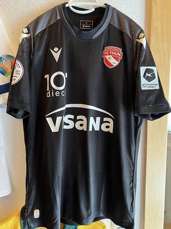 FC Thun Matchworn Trikot Bertone