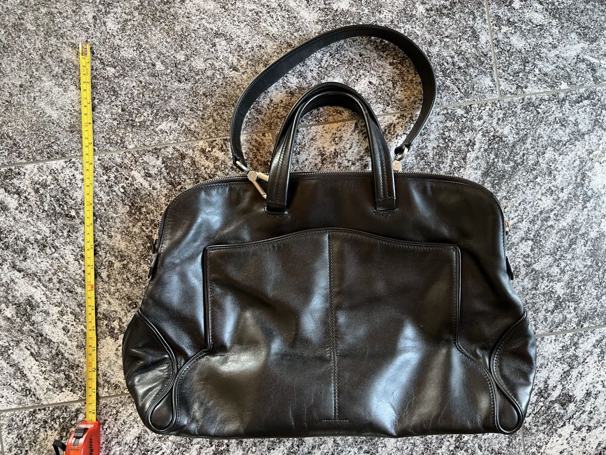 Navyboot Borse da donna: Schwarze Handtasche, Navy Boot – Usato da Chur venduto da Moca17 1