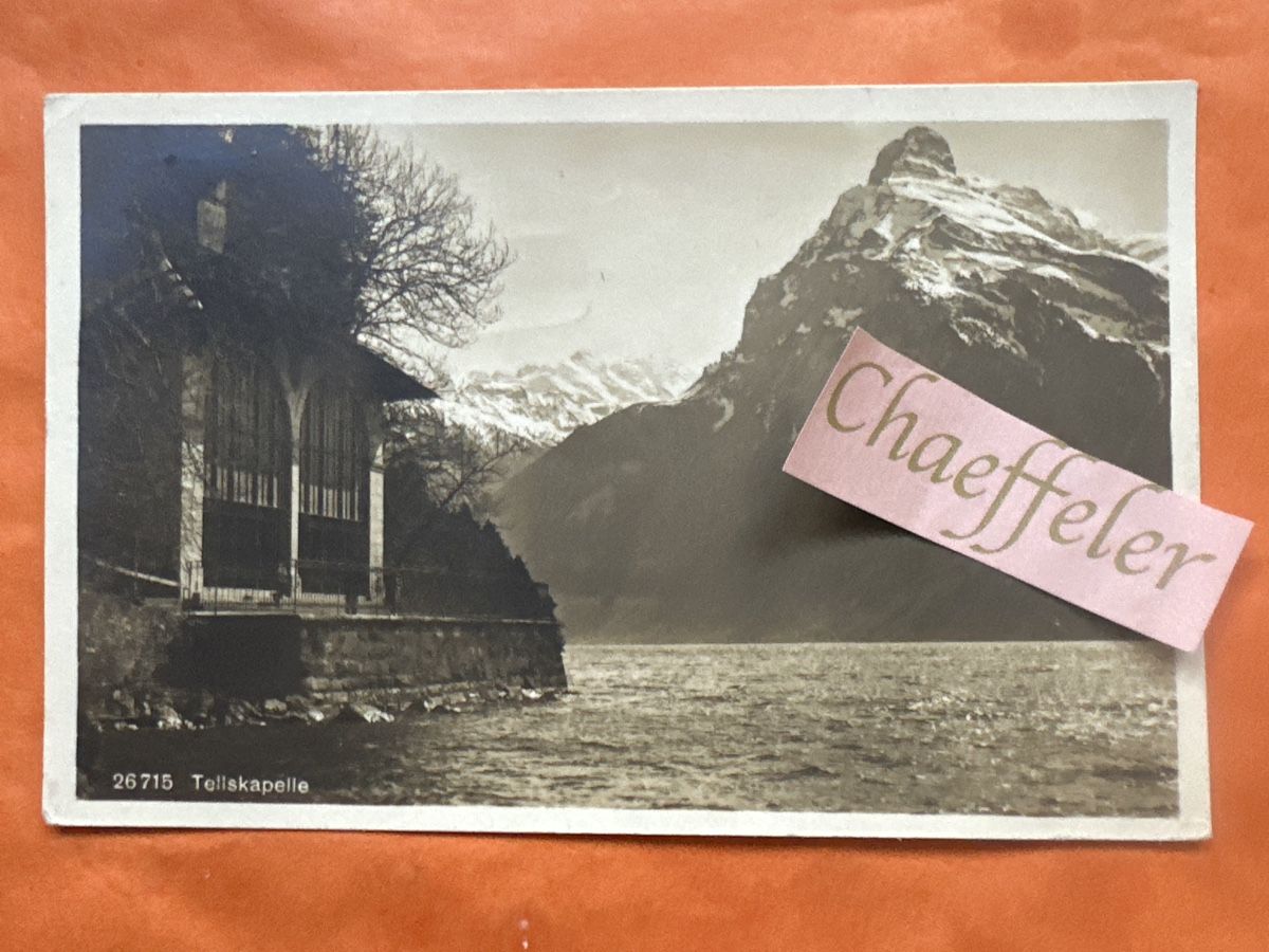 Cartoline postali: 1925 26715 Tellskapelle  – Usato da Zürich venduto da Chaeffeler
