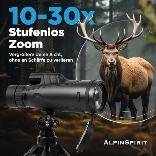 Binocoli: Monokular 10-30x50 – Nuovo e nell'imballaggio originale da Hundwil venduto da Equiply 5