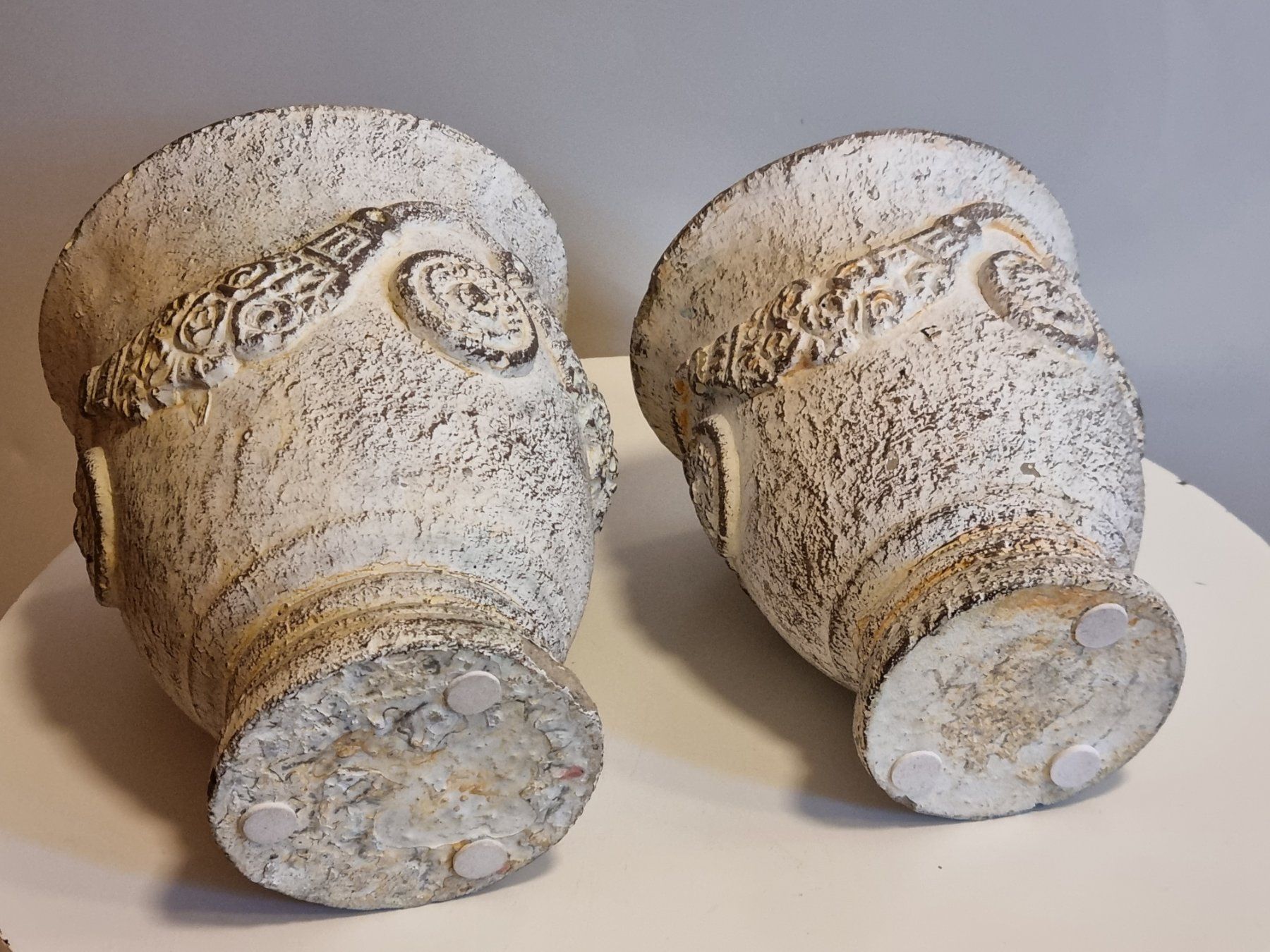 Blumentöpfe: PTMD 2er Set Pflanzgefässe Antik Shabby Chic – Gebraucht aus Scharnachtal von devin03 2