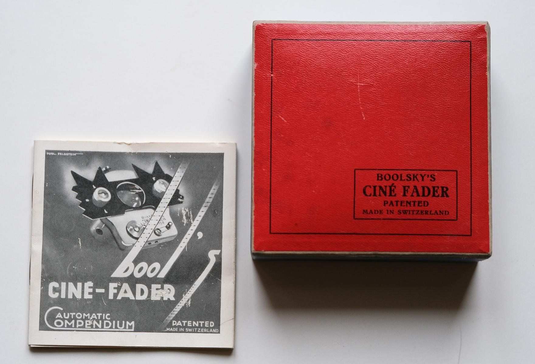 Home Cinema: BOOLSKY'S CINÉ-FADER – Usato da Zürich venduto da Mechanismo 3