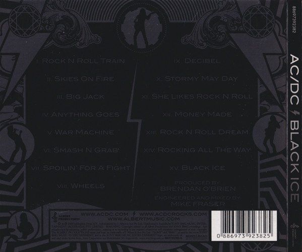 CD: CD AC/DC - Black ice (Digipak, 2008) – Usato da Möriken AG venduto da mineralia 1