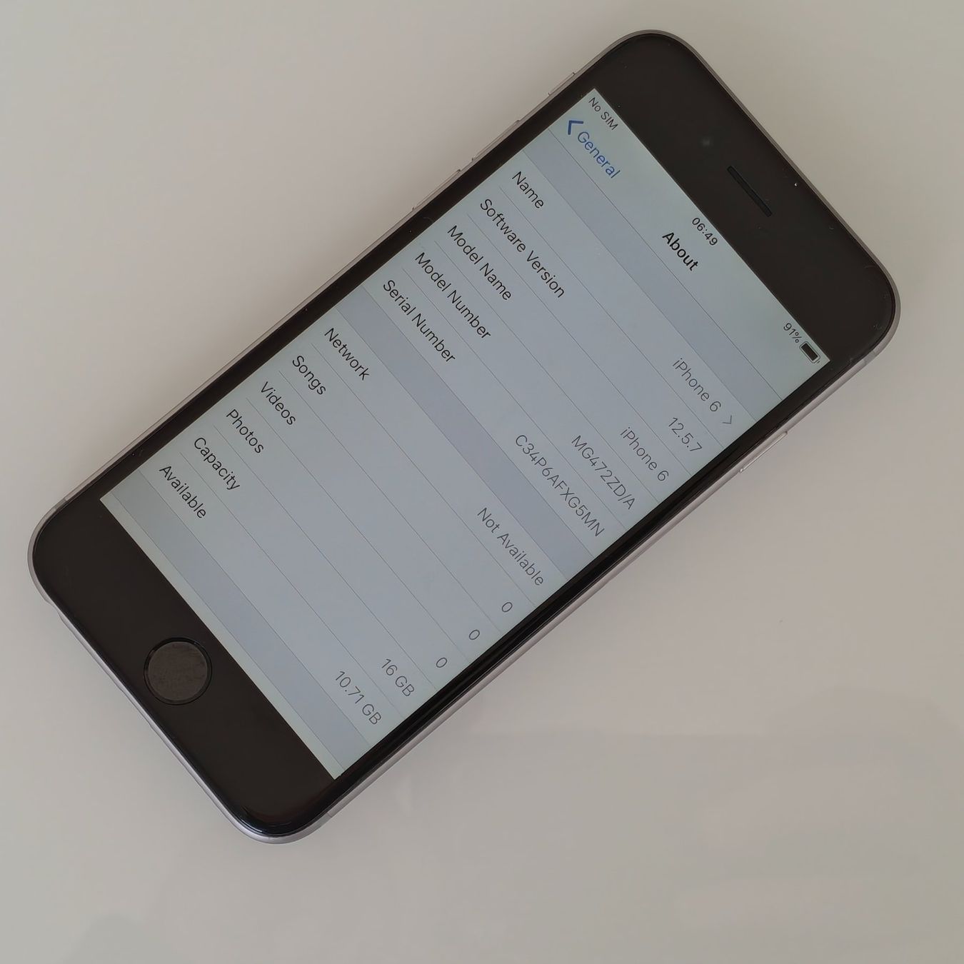 Apple Telefoni cellulari / Smartphones: Apple iPhone 6 - 16GB - Original Akku %95 – Usato da Thörishaus venduto da vintagger 6