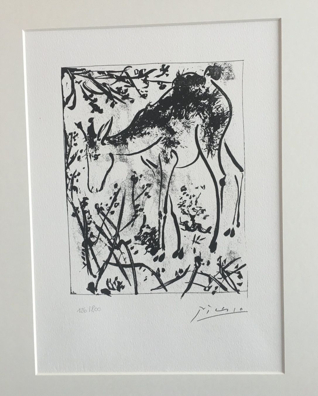 Grafiken & Lithographien: Pablo Picasso   Buffon  "Le Cerf" – Gebraucht aus Nennigkofen von Sommersonnen 2
