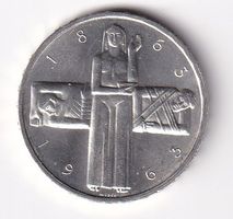 Gedenkmünze Rotes Kreuz 1963ss-vorz