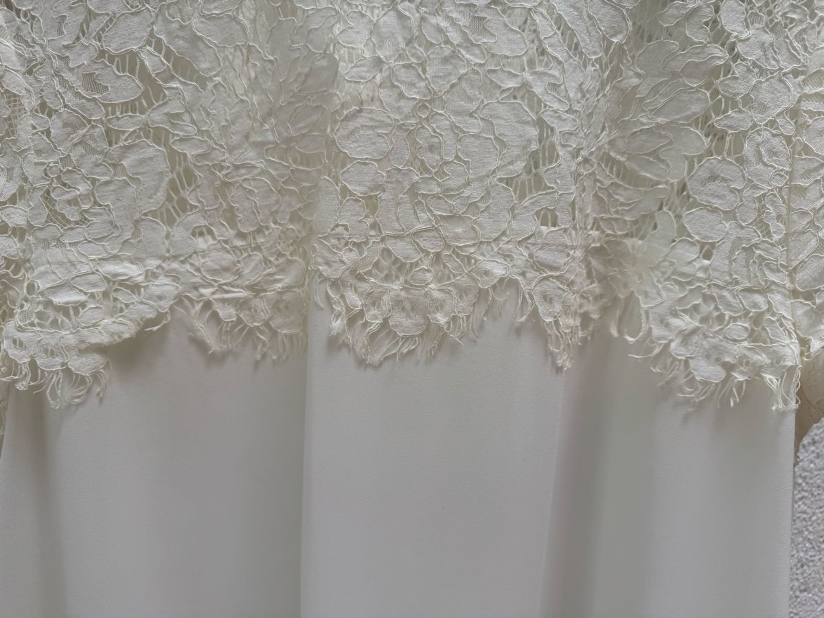 Camicette: Soyaconcept Bluse mit Spitze, elfenbeinfarben, Grösse L – Nuovo (secondo la descrizione) da Winkel venduto da Schorley 1