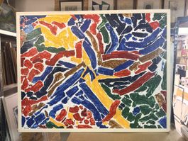 Abstraktes Gemälde – Original – 127 × 101 cm