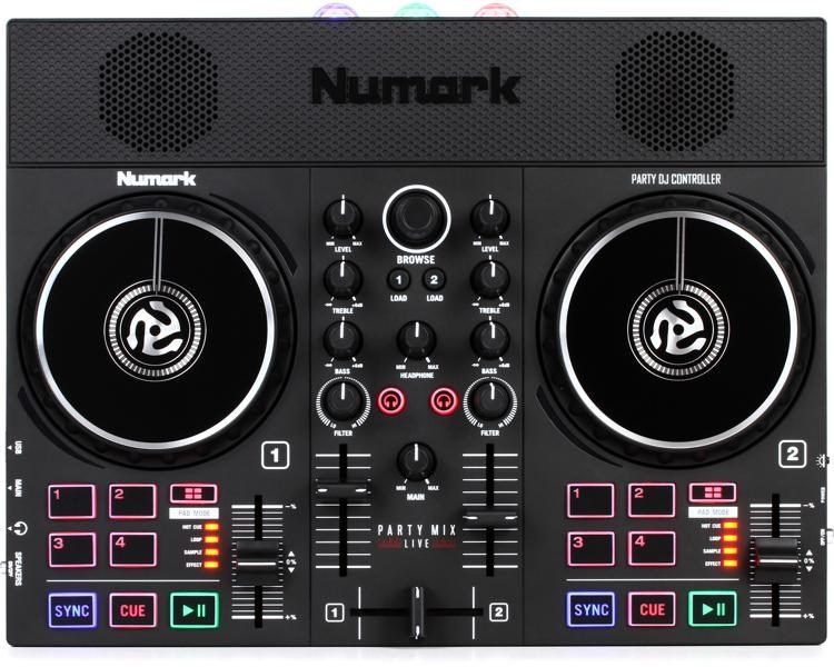 Console di mixaggio: DJ Controller Numark Party Mix Live gebraucht schwarz – Usato da Berneck venduto da bbulgi