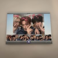 ateez membership kit postcard 