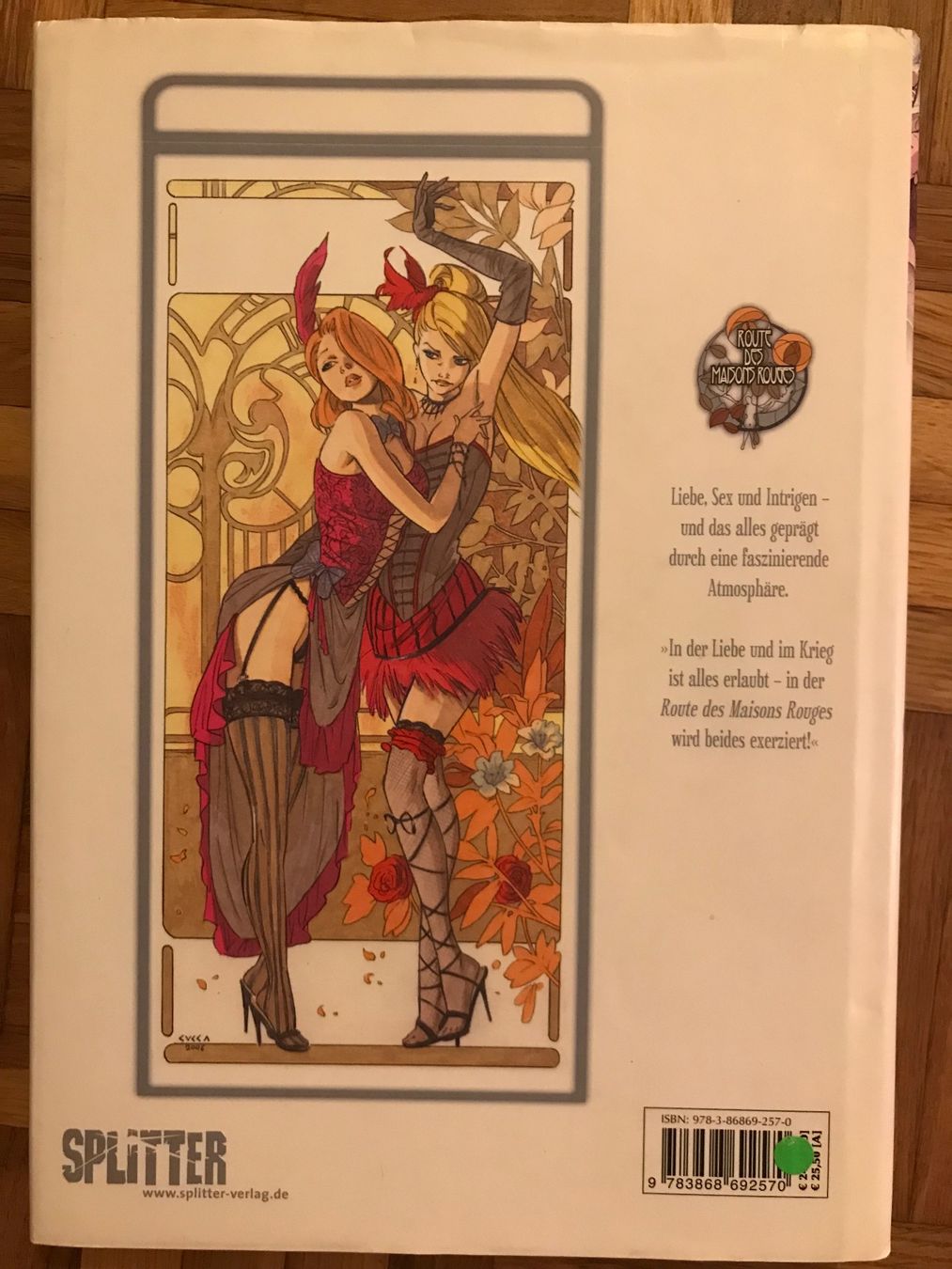 Comics: Splitter- Comic "Route des Maisons Rouges" Gebunden Erotik – Gebraucht aus Maisprach von  1