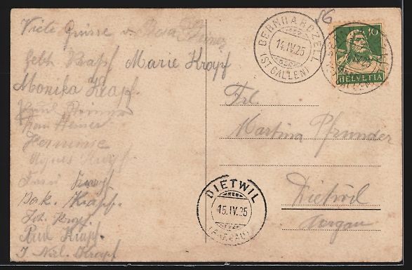Cartoline postali: AK Bernhardzell, Inneres der Kirche – Usato da Berlin venduto da bartko-reher 1