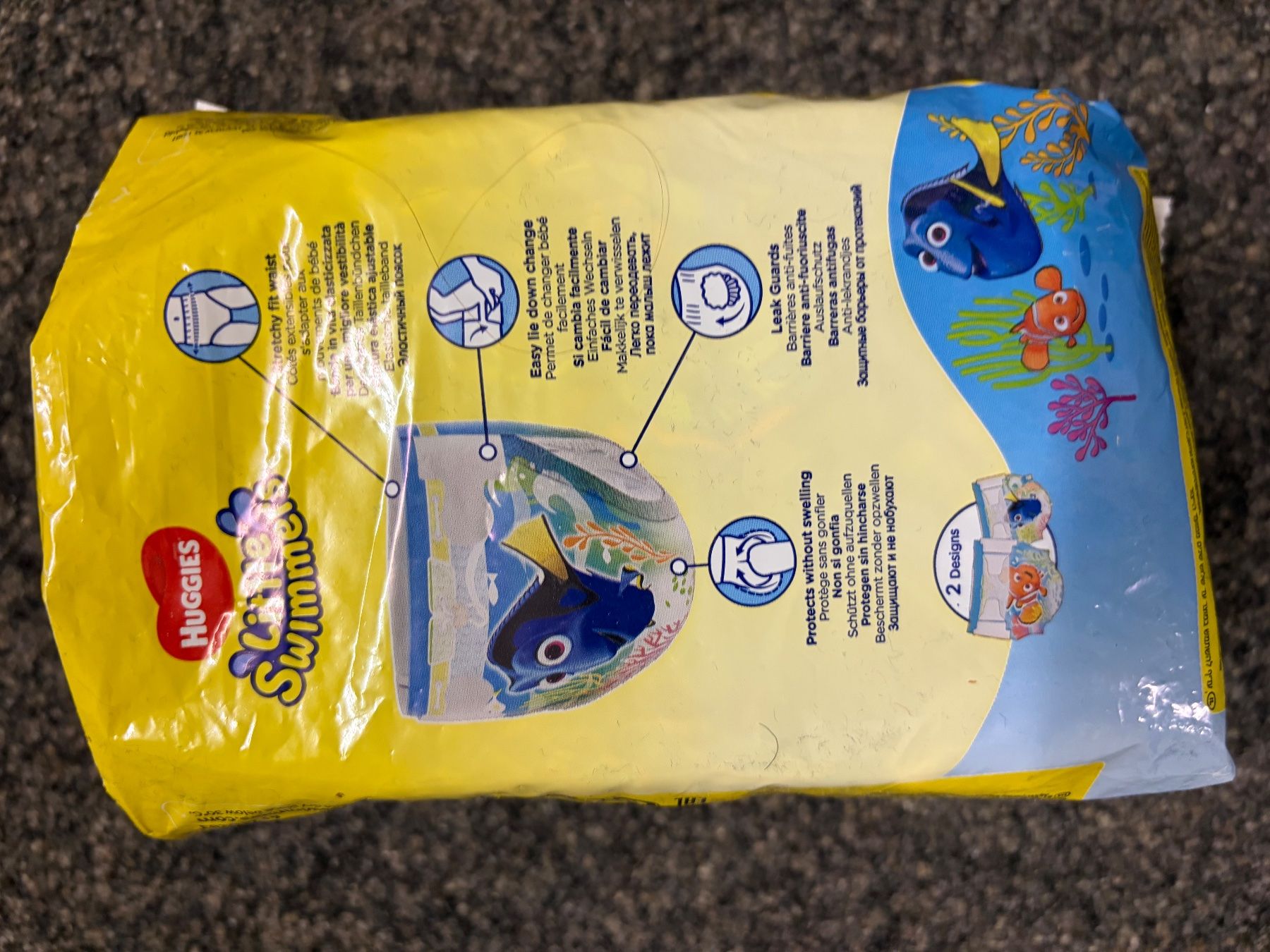 Huggies Secchi per pannolini & Pannolini: 9 Stk Huggies Schwimmwindeln Gr. 2-3 – Nuovo (secondo la descrizione) da Seuzach venduto da Quartararo20 2