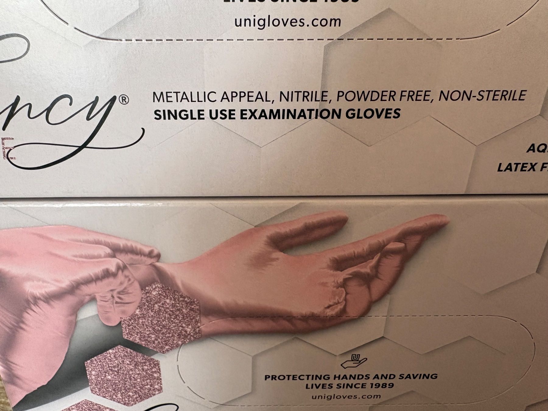 Guanti & manicotti: Nitril-Handschuhe Gr.S – Nuovo e nell'imballaggio originale da Widen venduto da Lambert63 2