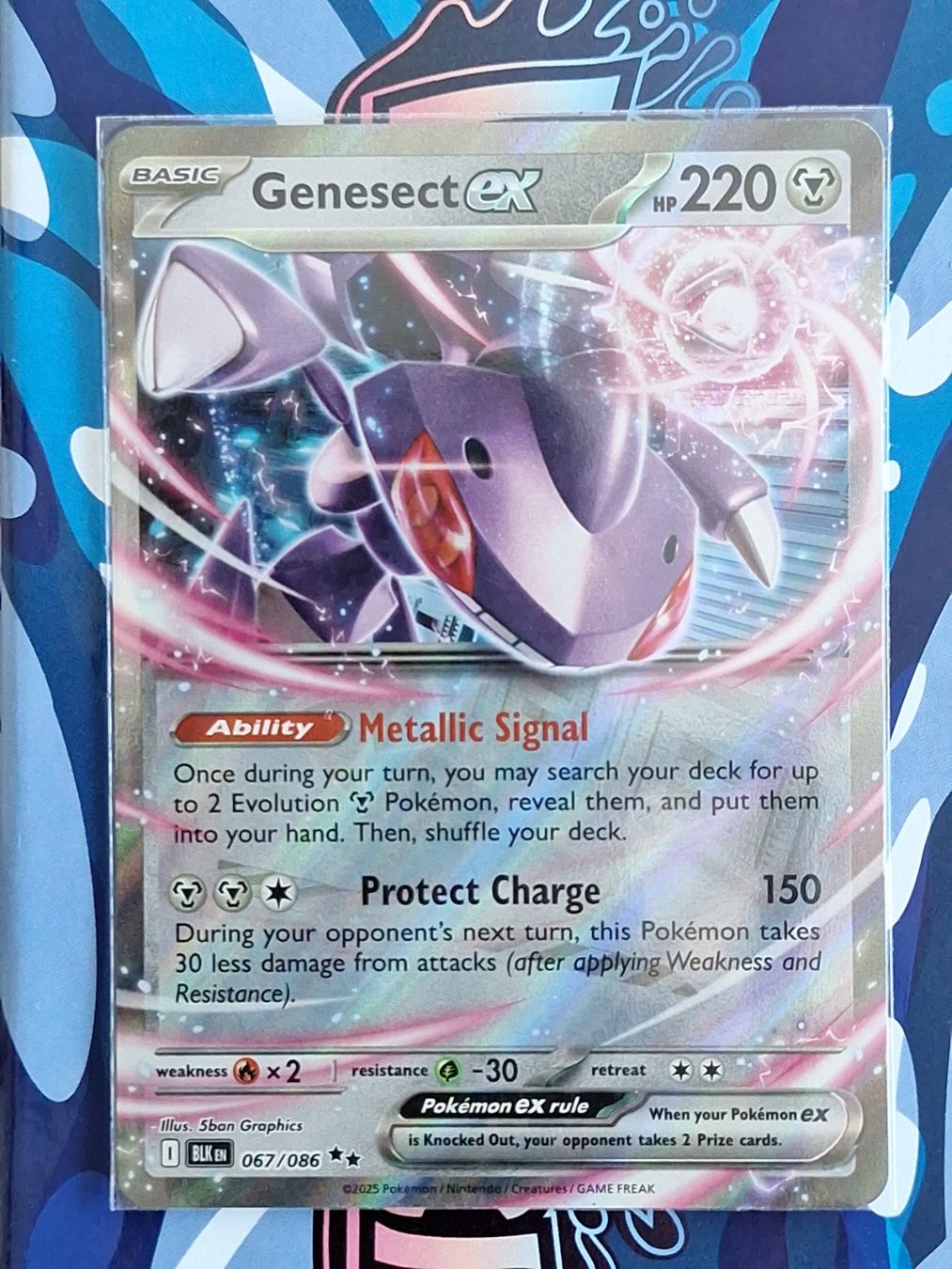 Pokémon Sammelbilder & Trading cards: Genesect ex - #14 – Gebraucht aus Altstätten SG von GGsGameshop