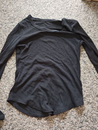 Black Long Sleeve Top - Great Condition - Size Small