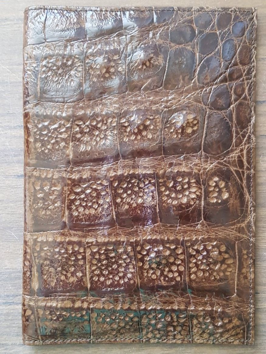 Altro in  Abbigliamento & Accessori: Passportfolder Dokumentenmappe Krokoleder 1950er – Nuovo (secondo la descrizione) da Mörschwil venduto da wunderkiste44 4