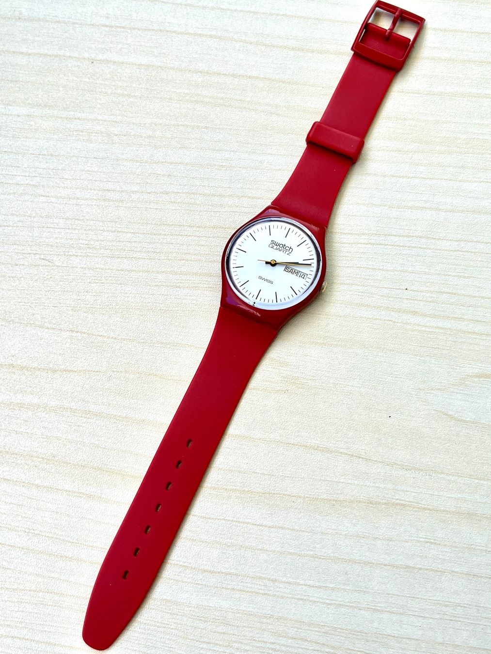 Swatch Orologi: Swatch Uhr, Sommer-Look! – Usato da Grenchen venduto da chththl 1