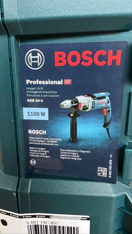 Perforateur Bosch GSB 24-2 – 230V, Filaire, En Bon état