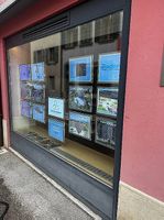 Brade vitrine commerciale lumineuse 14 panneaux A3.