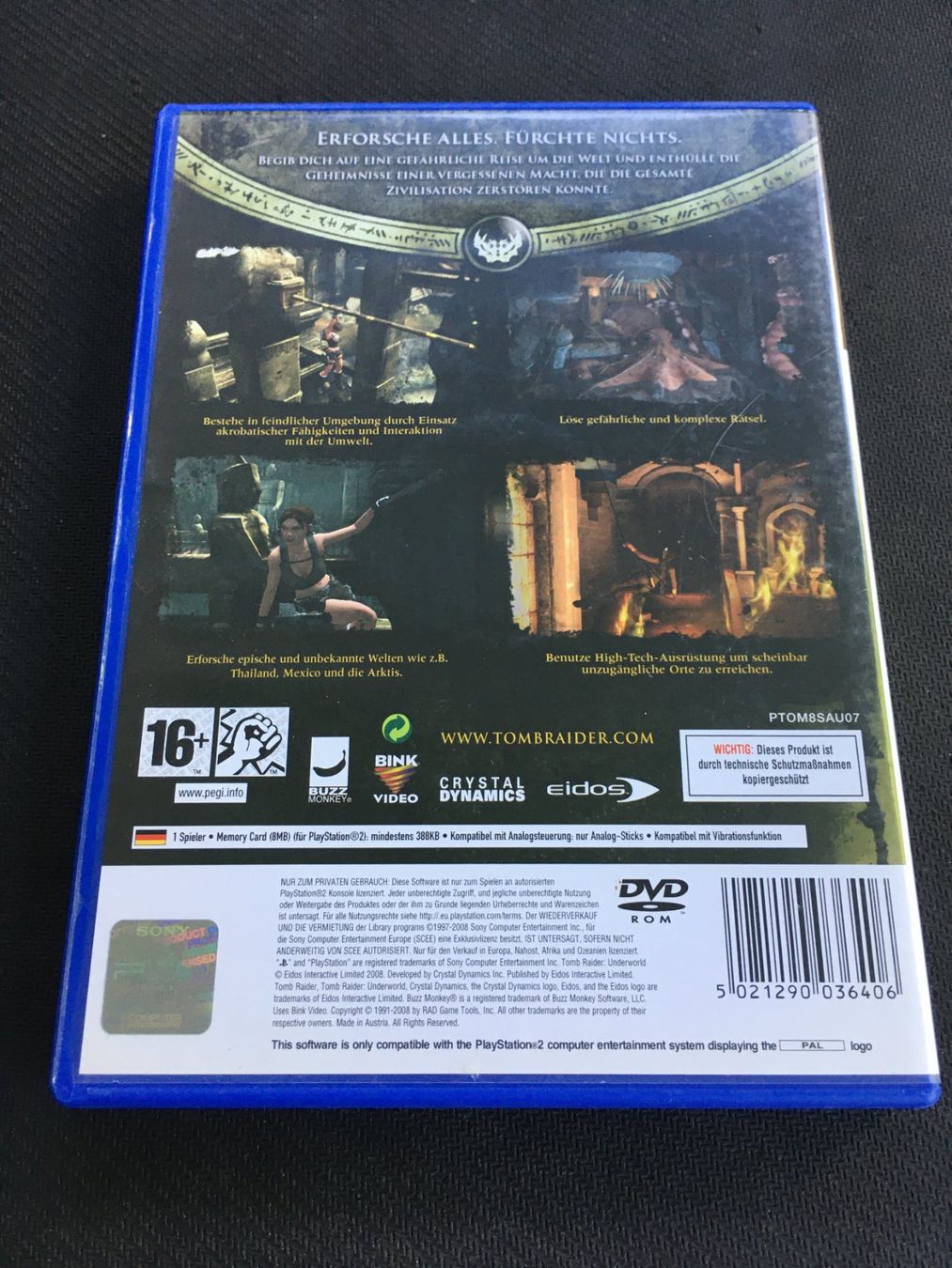 Sony Giochi: Tomb Raider Underworld - PS2 / Playstation 2 – Usato da St.Gallen venduto da Punktchen01 1